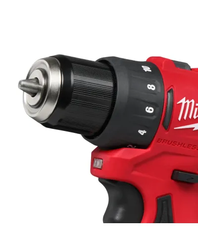 Дриль-шуруповерт акумуляторний Milwaukee M12 BLDDRC- 201BRF 40 Нм (АКБ і ЗП) (4933500773)