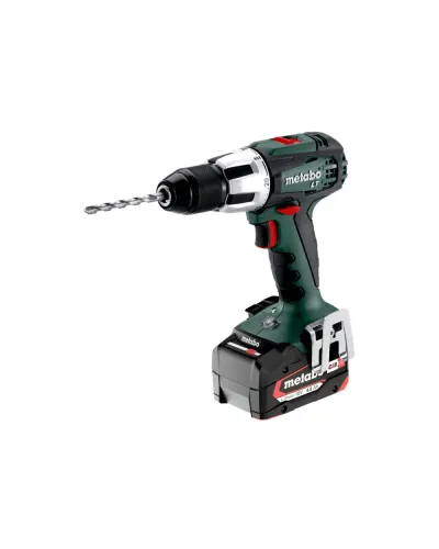 Акумуляторний ударний дриль-шурупокрут Metabo SB 18 LT + 2 АКБ і ЗП у кейсі (602103500)