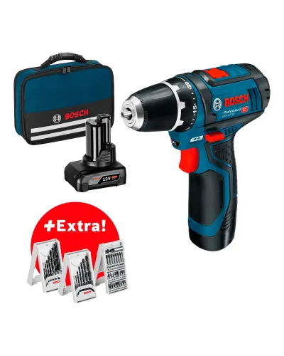Акумуляторний шурупокрут BOSCH GSR 12V-15 Professional (0615990G6L)