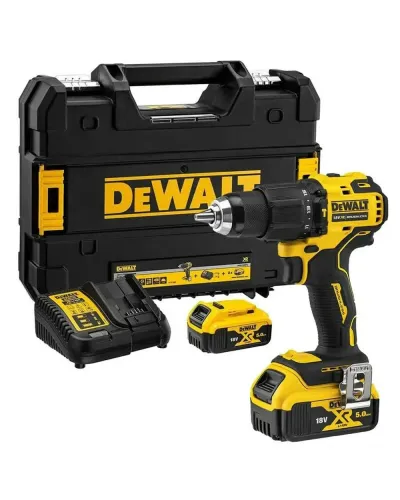 Дриль-шуруповерт акумуляторний ударний безщітковий DeWALT DCD709P2T (DCD709P2T)