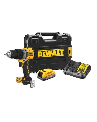 Дриль-шуруповерт акумуляторний ударний безщітковий DeWALT DCD805E1T (DCD805E1T)