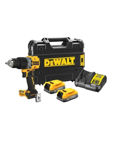 Дриль-шуруповерт акумуляторний ударний безщітковий DeWALT DCD805E2T (DCD805E2T)
