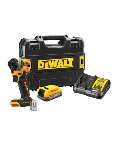 Шуруповерт ударний акумуляторний безщітковий DeWALT DCF850E1T (DCF850E1T)