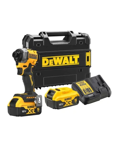 Шуруповерт ударний акумуляторний безщітковий DeWALT DCF850P2T (DCF850P2T)