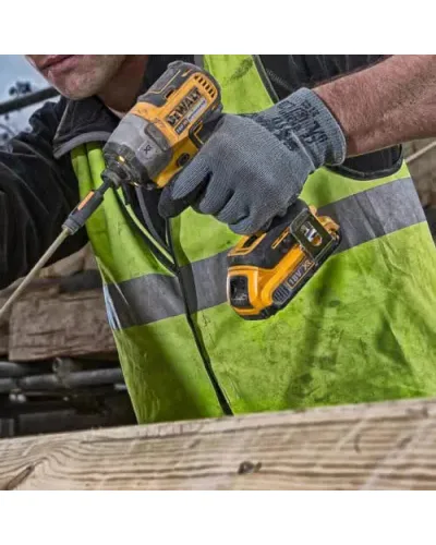 Шуруповерт акумуляторний ударний безщітковий DeWALT DCF887N (DCF887N)