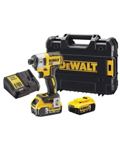 Шуруповерт акумуляторний ударний безщітковий DeWALT DCF887P2 (DCF887P2)