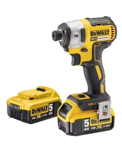 Шуруповерт акумуляторний ударний безщітковий DeWALT DCF887P2 (DCF887P2)