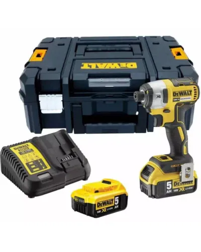 Шуруповерт акумуляторний ударний безщітковий DeWALT DCF887P2 (DCF887P2)