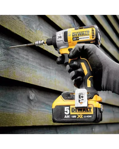 Шуруповерт акумуляторний ударний безщітковий DeWALT DCF887P2 (DCF887P2)