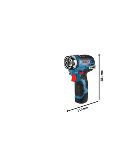Акумуляторний дриль-шурупокрут Bosch GSR 12V-35 FC (06019H3000)