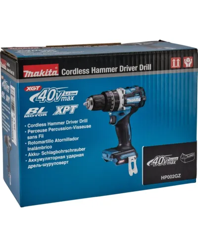 Акумуляторний ударний дриль-шурупокрут Makita HP002GZ XGT 40V MAX (HP002GZ)