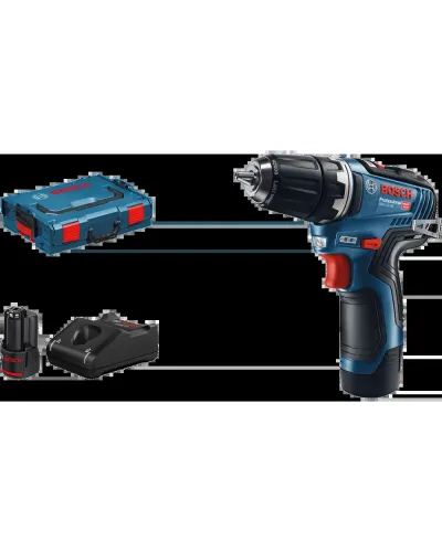 Акумуляторний дриль-шурупокрут Bosch GSR 12V-35 (06019H8002)