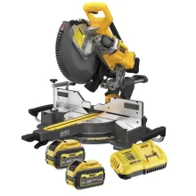 Пила торцовочная аккумуляторная бесщёточная DeWALT DCS781X2 (DCS781X2)