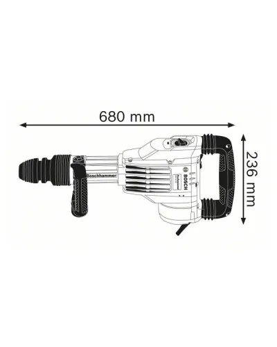 Відбійний молоток Bosch GSH 11 VC (0611336000)