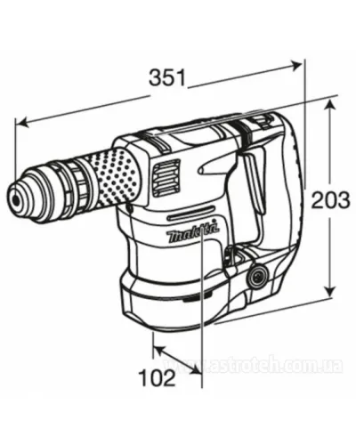 Відбійний молоток Makita HK1820 (HK1820)