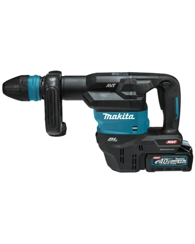 Акумуляторний відбійний молоток Makita HM001GM201 XGT 40V Мах, BL4040×2, DC40RA (HM001GM201)