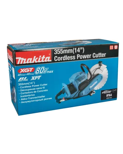 Акумуляторна відрізна машина Makita XGT 80 V MAX (355 мм) (CE001GZ01)