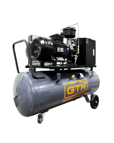 Гвинтовий повітряний компресор 150 л GTM DLG4V 380 масляний (DLG4V 380)