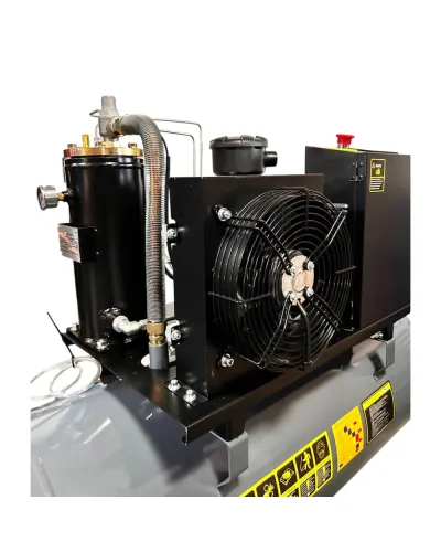 Гвинтовий повітряний компресор 200 л GTM DLG5.5V/inv масляний 380В/інвертор (DLG5.5V/inv)
