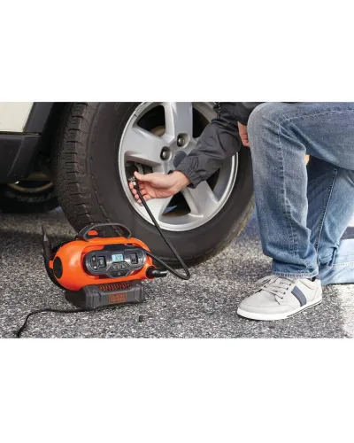 Компресор автомобільний акумуляторний BLACK+DECKER BDCINF18N (BDCINF18N)