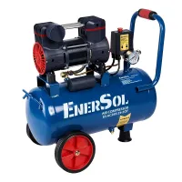 Поршневий повітряний компресор 24 л EnerSol ES-AC285-24-2OF безмасляний (ES-AC285-24-2OF)
