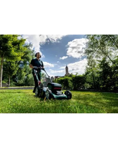 Газонокосарка акумуляторна Metabo RM 36-18 LTX BL 46 з АКБ і ЗП (601606650)