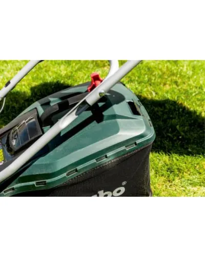 Газонокосарка акумуляторна Metabo RM 36-18 LTX BL 36 з АКБ та ЗП (601716650)