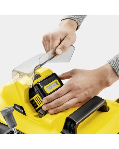 Газонокосарка акумуляторна Karcher LMO 3-18 Battery Set (АКБ і ЗП) (1.445-411.0)