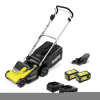 Газонокосарка акумуляторна Karcher LMO 4-18 Dual Battery Set (АКБ і ЗП) (1.445-421.0)