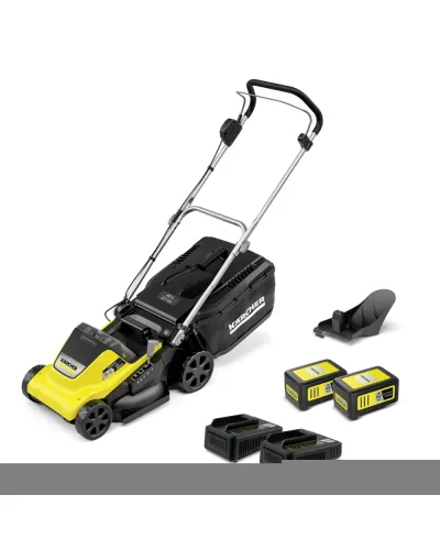 Газонокосарка акумуляторна Karcher LMO 4-18 Dual Battery Set (АКБ і ЗП) (1.445-421.0)