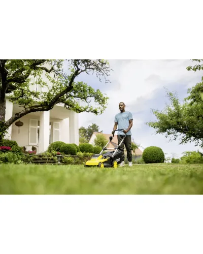 Газонокосарка акумуляторна Karcher LMO 5-18 Dual Battery Set (АКБ і ЗП) (1.445-431.0)