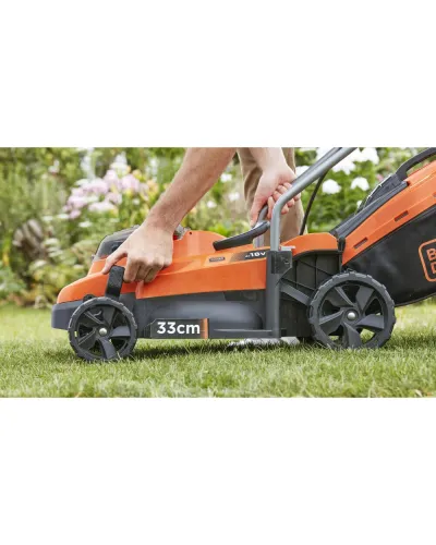 Газонокосарка Black+Decker BCMW3318L2 акумуляторна (BCMW3318L2)