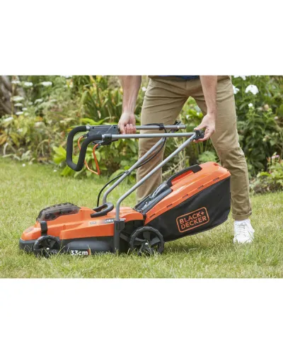 Газонокосарка Black+Decker BCMW3318L2 акумуляторна (BCMW3318L2)