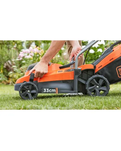 Газонокосарка акумуляторна BLACK+DECKER BCMW33184L2