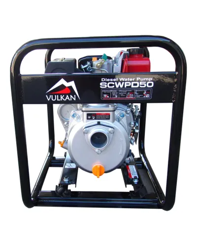 Мотопомпа дизельная Vulkan SCWPD50 для чистой воды