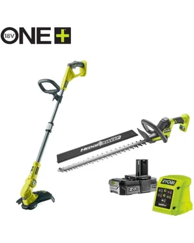 Комплект садових акумуляторних інструментів RYOBI RY18LT18HTA-120 (5133005619)