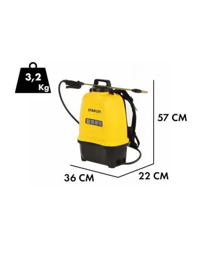 Обприскувач акумуляторний ранцевий STANLEY SXSPBS16E (16 л) (SXSPBS16E)