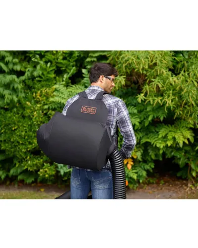 Садовый пылесос Black+Decker BEBLV290 электрический, 2,9 кВт (BEBLV290)