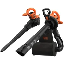 Садовый пылесос Black+Decker BEBLV290 электрический, 2,9 кВт (BEBLV290)