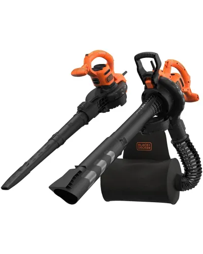 Садовый пылесос Black+Decker BEBLV290 электрический, 2,9 кВт (BEBLV290)