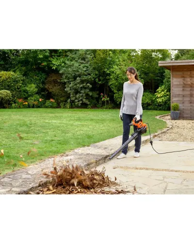 Садовий пилосос електричний BLACK+DECKER BEBLV301
