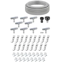 Система охлаждения воздуха микротуманом Claber 90752 HAPPY FRESH EVOLUTION 12 M KIT