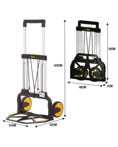 Візок складний транспортувальний STANLEY (125 кг) (FXWT-706)