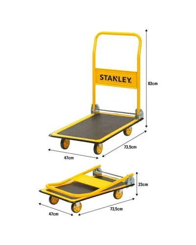 Візок-платформа транспортувальний STANLEY (150 кг) (SXWT-PC527)