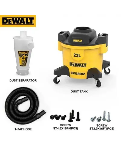 Фільтр-циклон для пилососа DeWALT DXV20P / DXV20PTA / DXV30SAPTA (1 шт.) (DXVCS002)