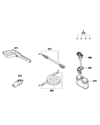Мийка високого тиску Bosch UniversalAquatak 135 (06008A7C00)