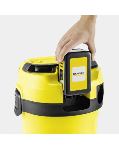 Акумуляторний пилосос Karcher WD 3-18 Battery Power (18 В) (1.628-550.0)