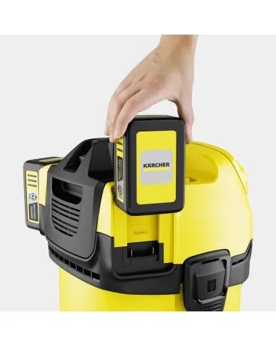 Акумуляторний господарський пилосос Karcher WD 4-18 Dual (1.628-600.0)