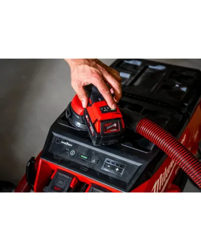 Пилосос-гібрид акумуляторний/мережевий Milwaukee PACKOUT M18/220 ONEF2VC34M-0 AC/DC (4933498142)