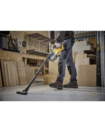 Пилосос акумуляторний щітковий DeWALT DCV501LN (DCV501LN)